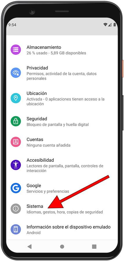 ¿Cómo formatear un celular Motorola? Pantallazo guía